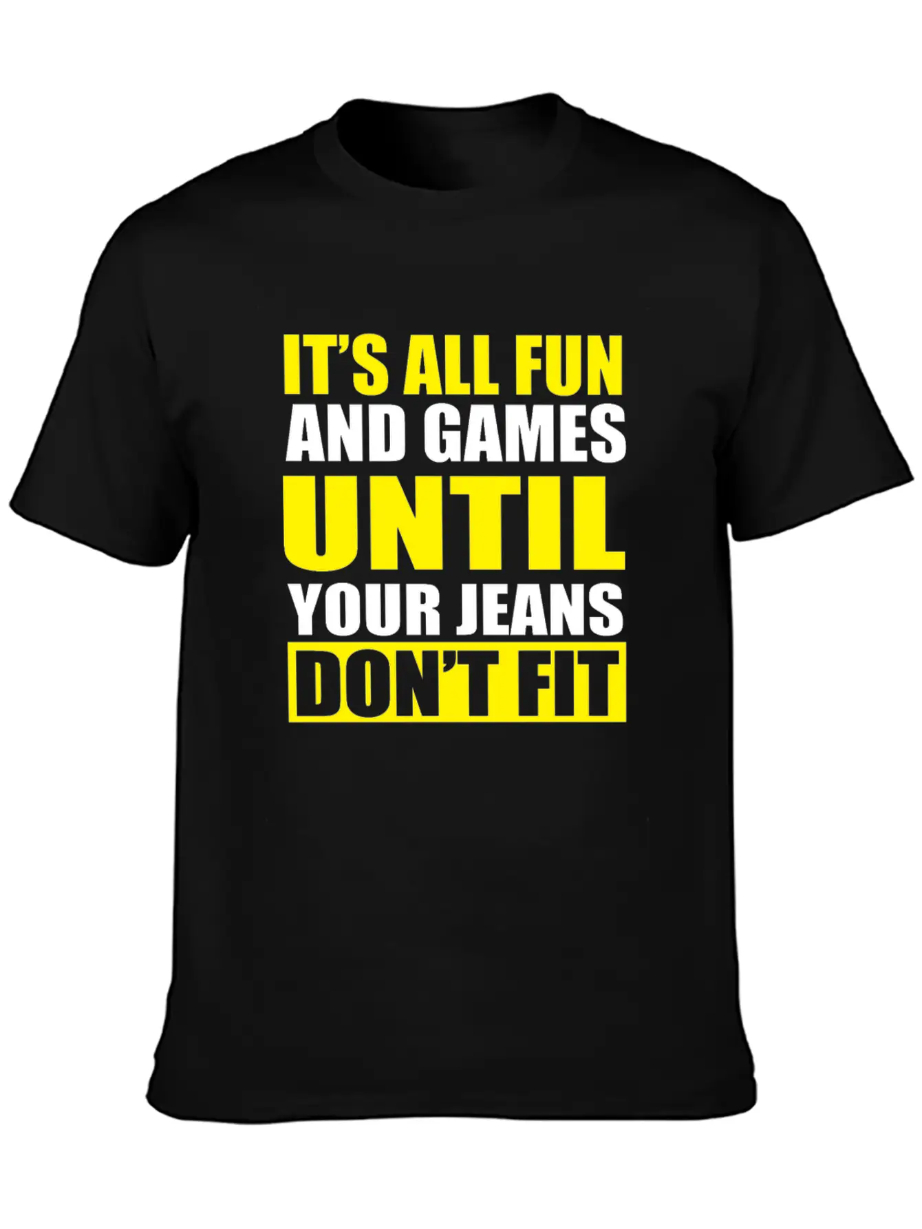 Funny Diet Saying Gift Basic Graphic T-Shirt – Daily Comfort In Soft Cotton