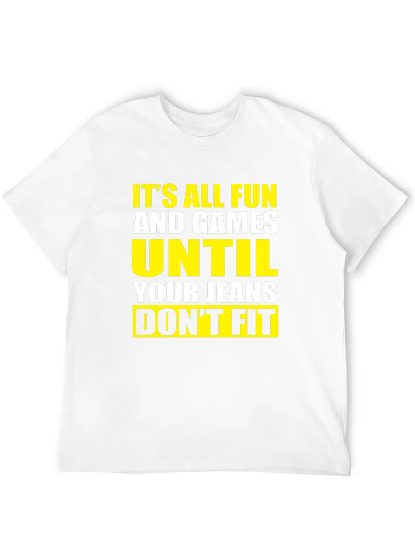 Funny Diet Saying Gift Basic Graphic T-Shirt – Daily Comfort In Soft Cotton