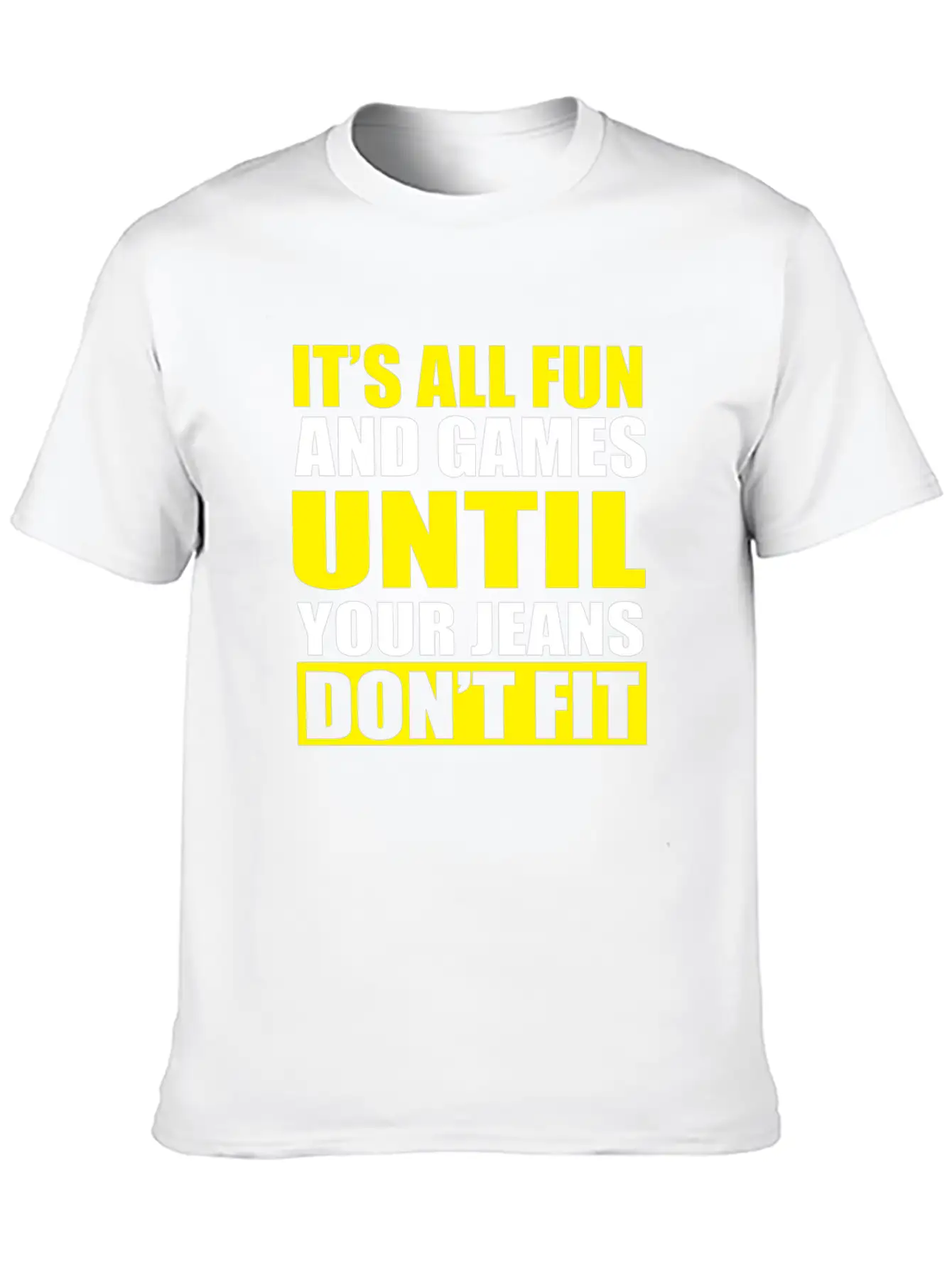 Funny Diet Saying Gift Basic Graphic T-Shirt – Daily Comfort In Soft Cotton