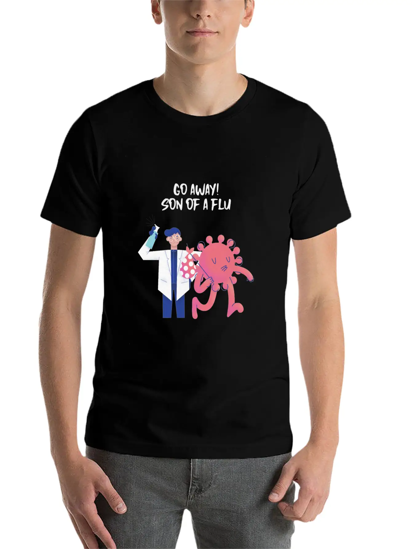 Funny Doctor Gift Nurse Gag Hospital Worker Quote Basic Graphic T-Shirt – Daily Comfort In Soft Cotton