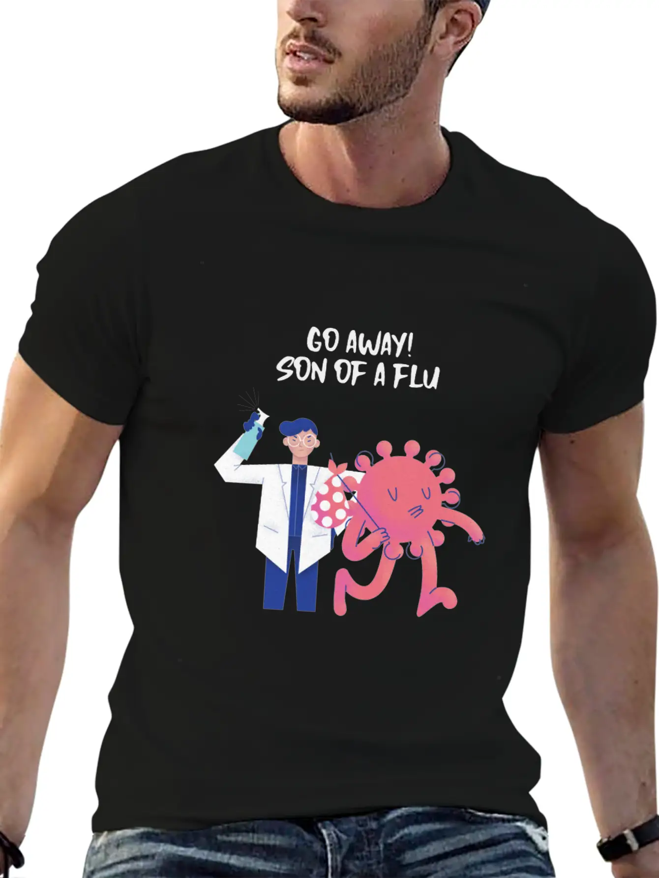 Funny Doctor Gift Nurse Gag Hospital Worker Quote Basic Graphic T-Shirt – Daily Comfort In Soft Cotton