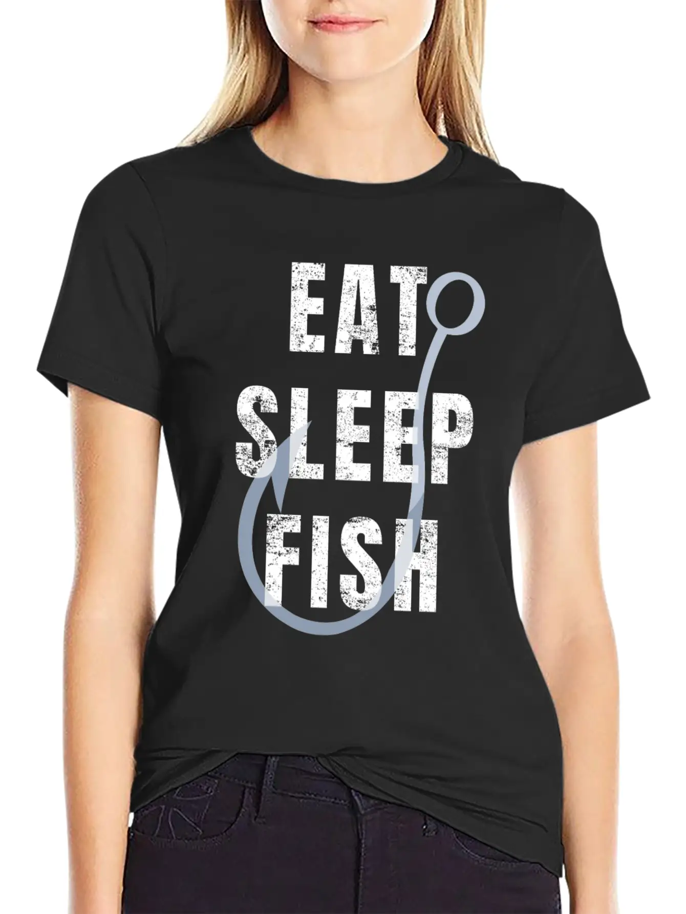 Funny Fishing Gift For Fisher Fish! Essential Unisex Summer Tee – Soft Cotton Casual Fit