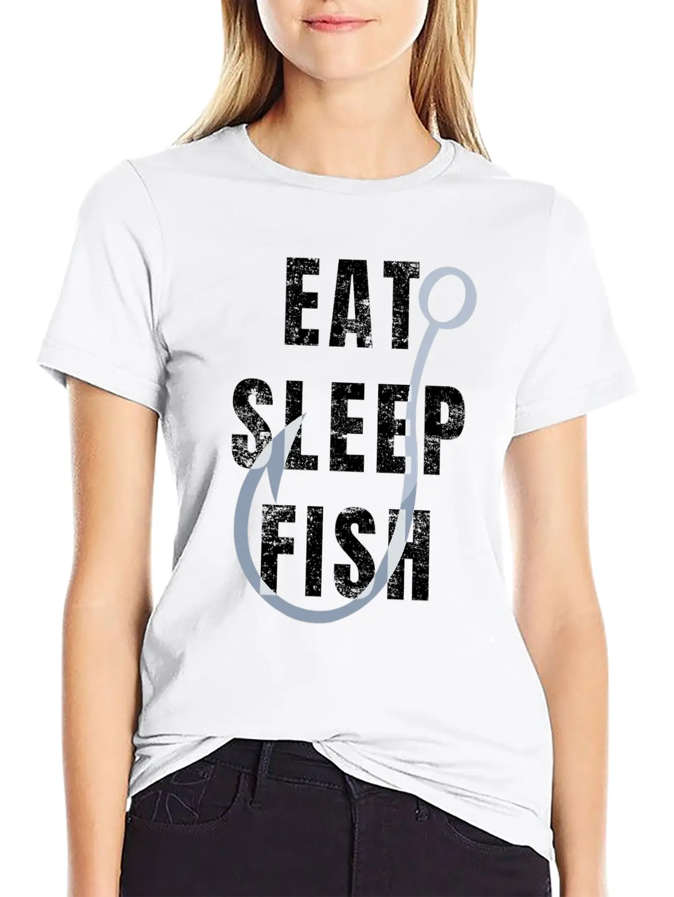 Funny Fishing Gift For Fisher Fish! Essential Unisex Summer Tee – Soft Cotton Casual Fit