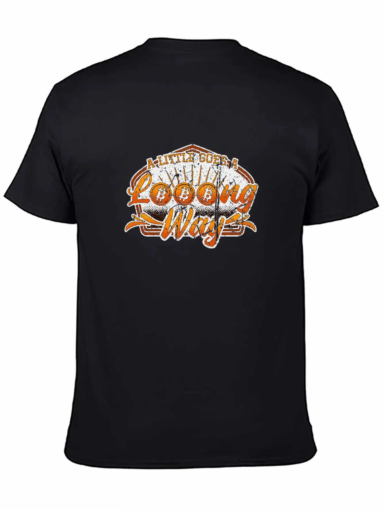 Funny Gift Bitcoin Crypto JUST Shirt Stylish Everyday T-Shirt – Unisex Basic Cotton Tee