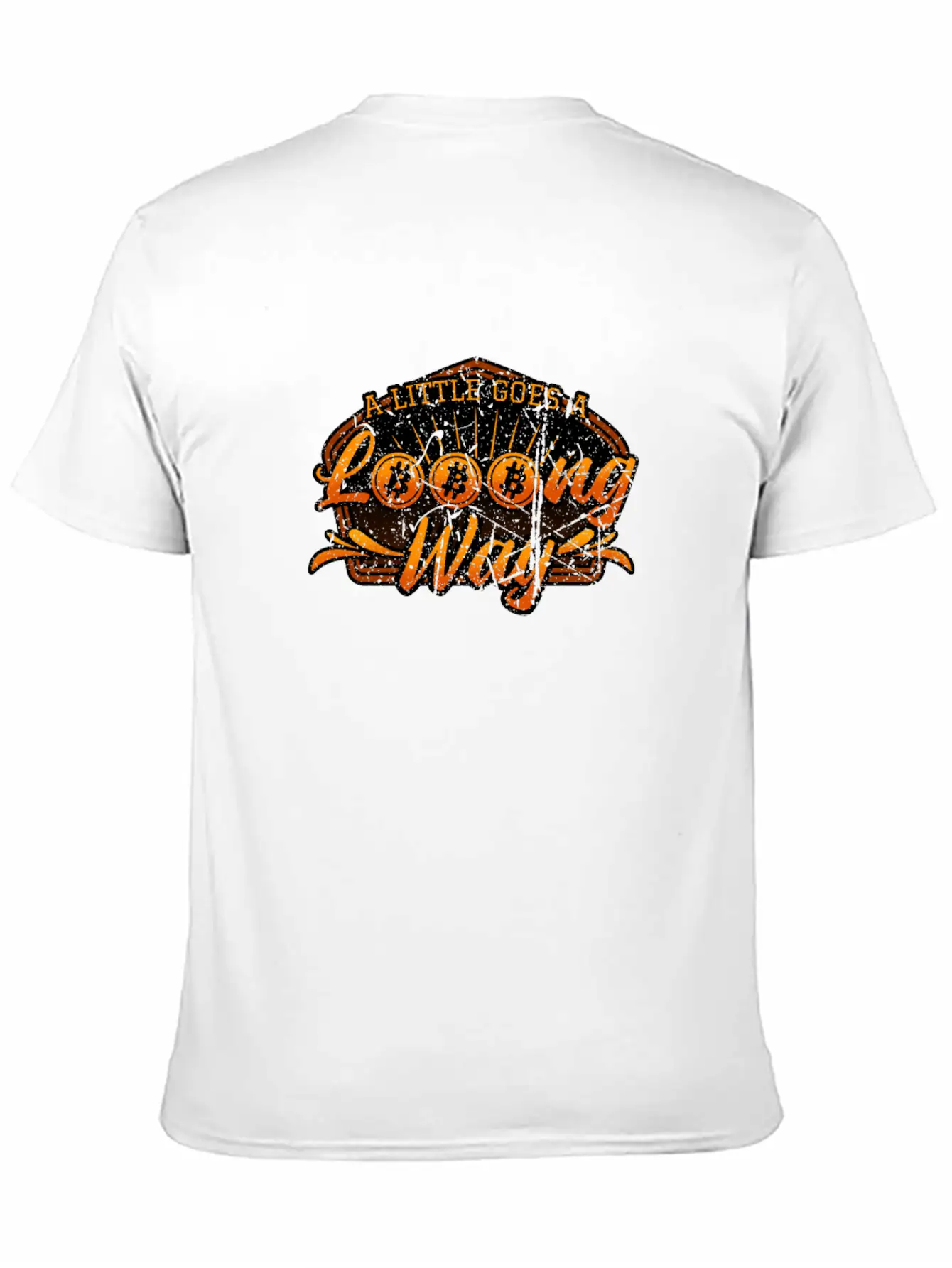 Funny Gift Bitcoin Crypto JUST Shirt Stylish Everyday T-Shirt – Unisex Basic Cotton Tee