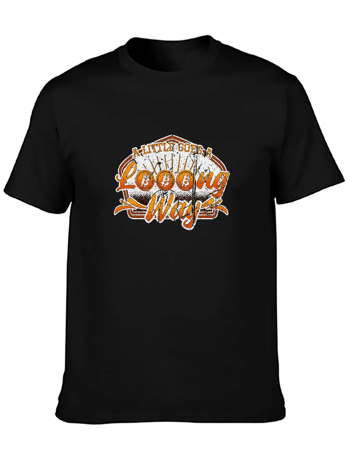 Funny Gift Bitcoin Crypto JUST Shirt Stylish Everyday T-Shirt – Unisex Basic Cotton Tee
