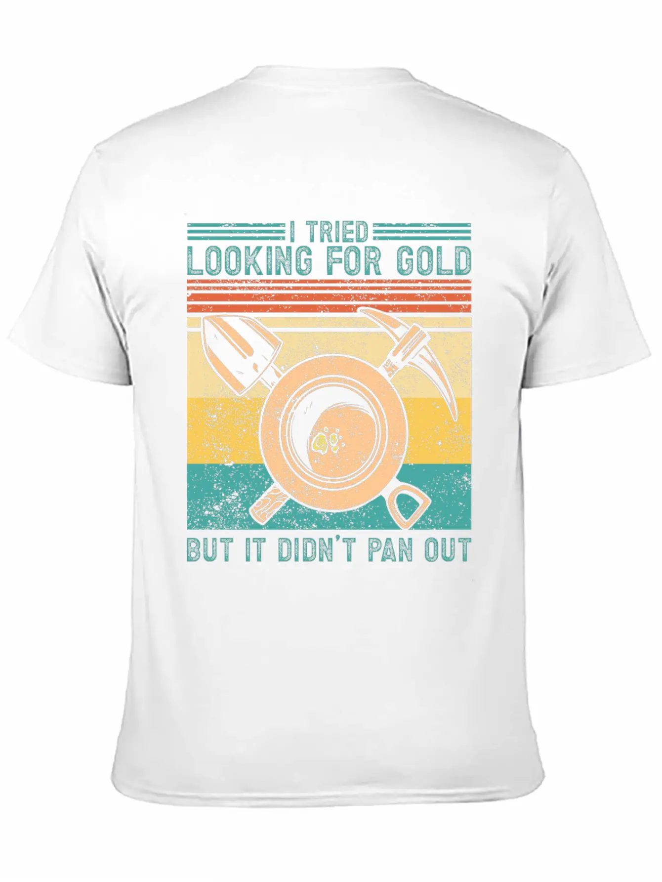 Funny Gold Panning Gold Prospectors Gold Miner Dig Timeless Short Sleeve Tee – Comfy And Minimalist Design