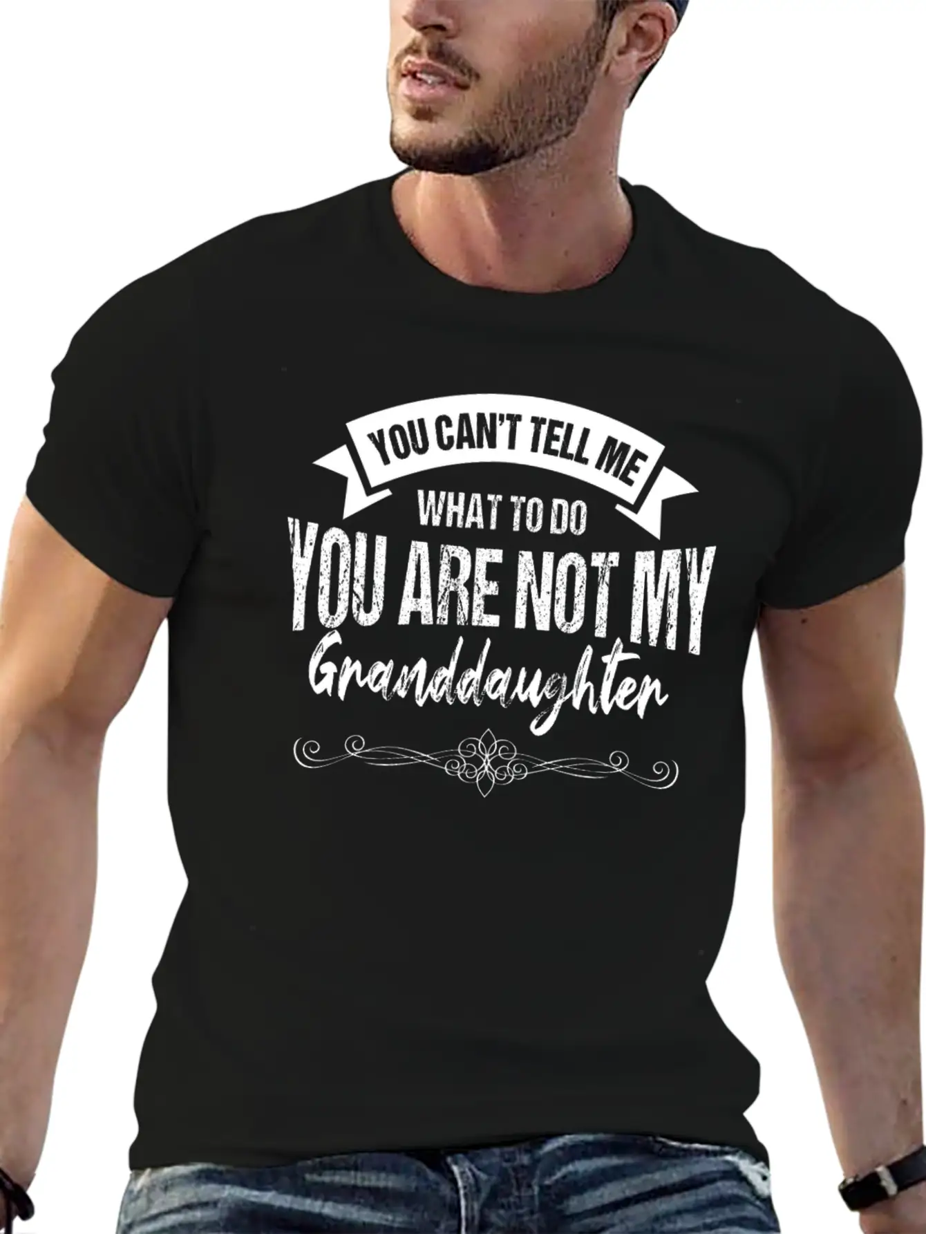 Funny Grandfather Granddaughter Outfit, Grandpa Timeless Short Sleeve Tee – Comfy And Minimalist Design