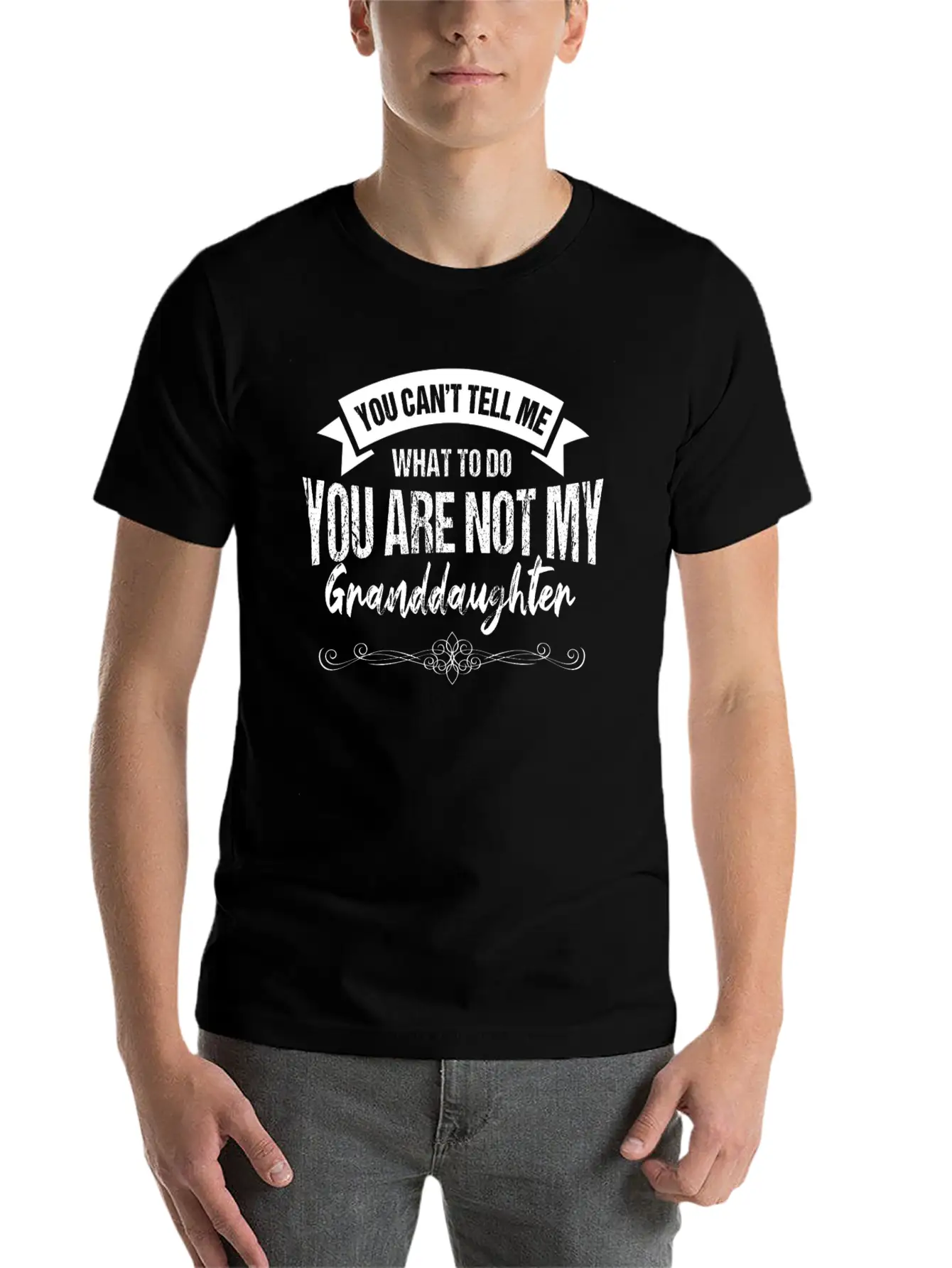 Funny Grandfather Granddaughter Outfit, Grandpa Timeless Short Sleeve Tee – Comfy And Minimalist Design