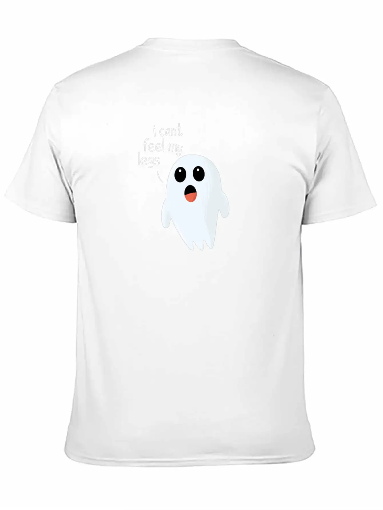 Funny Halloween Product Ghost - I Can't Feel My Timeless Short Sleeve Tee – Comfy And Minimalist Design