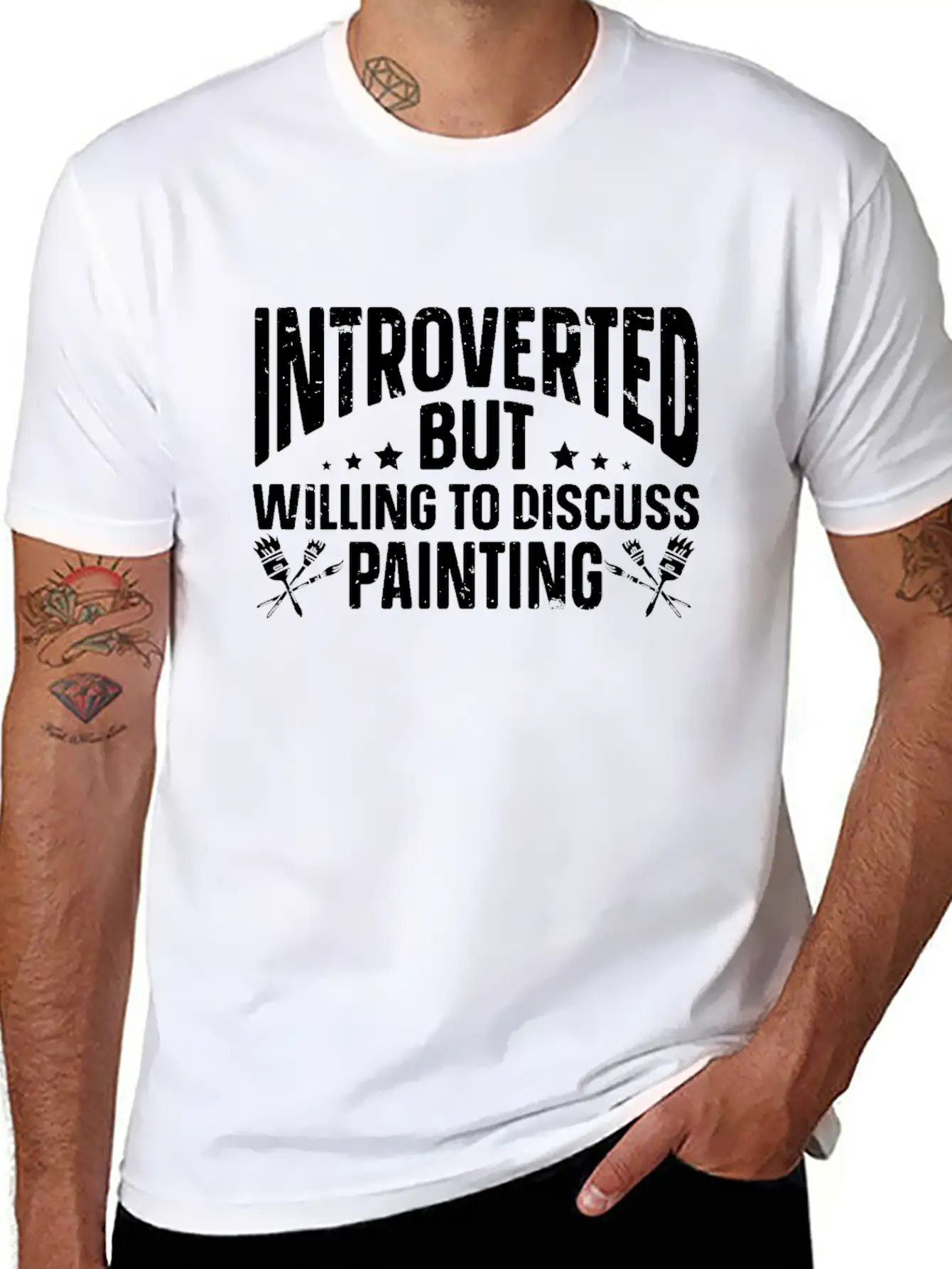 Funny Introvert Gifts Timeless Short Sleeve Tee – Comfy And Minimalist Design