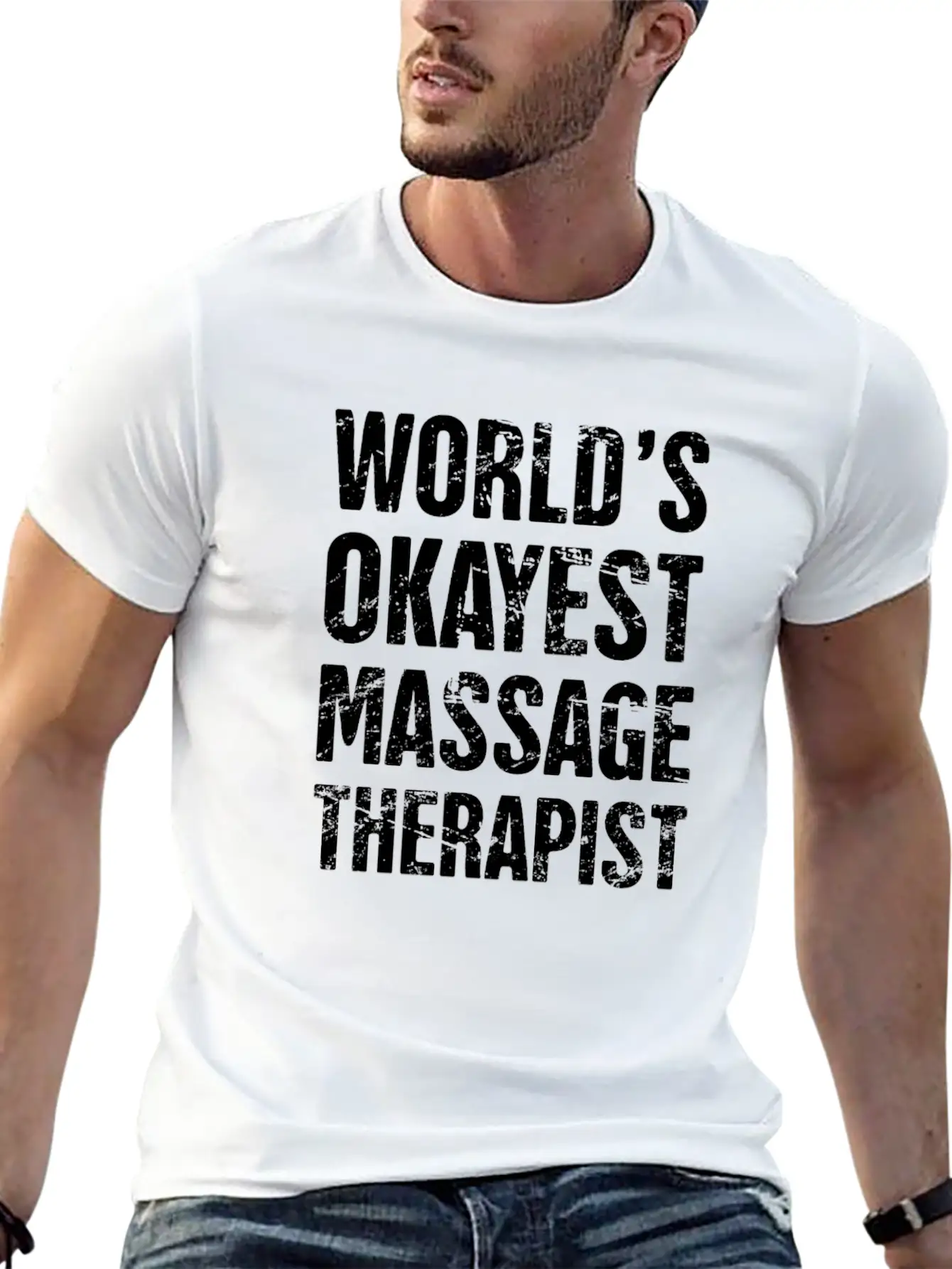 Funny Massage Therapist Design Essential Unisex Summer Tee – Soft Cotton Casual Fit