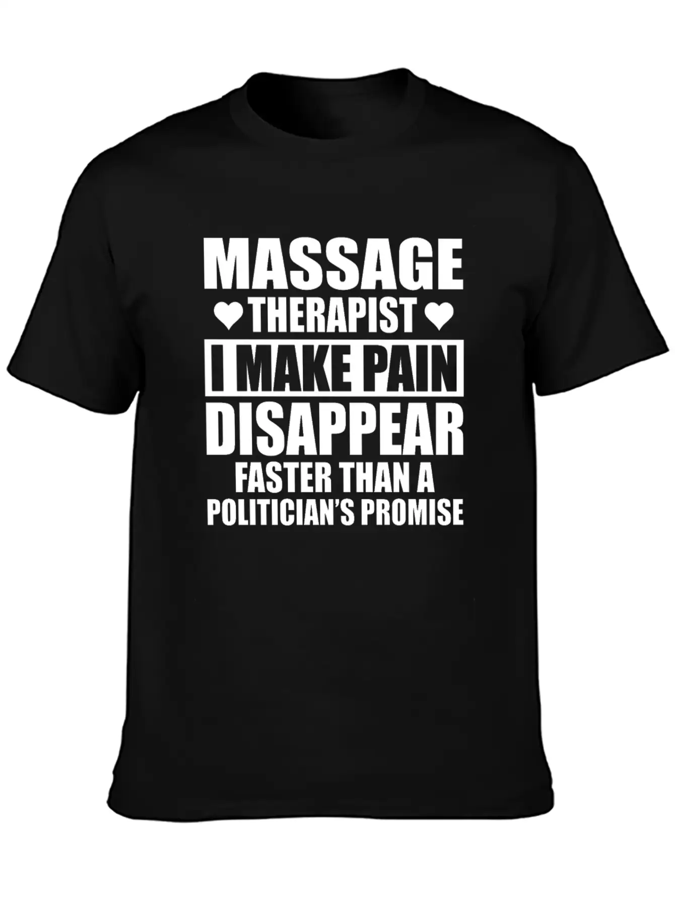 Funny Massage Therapist Design Stylish Everyday T-Shirt – Unisex Basic Cotton Tee