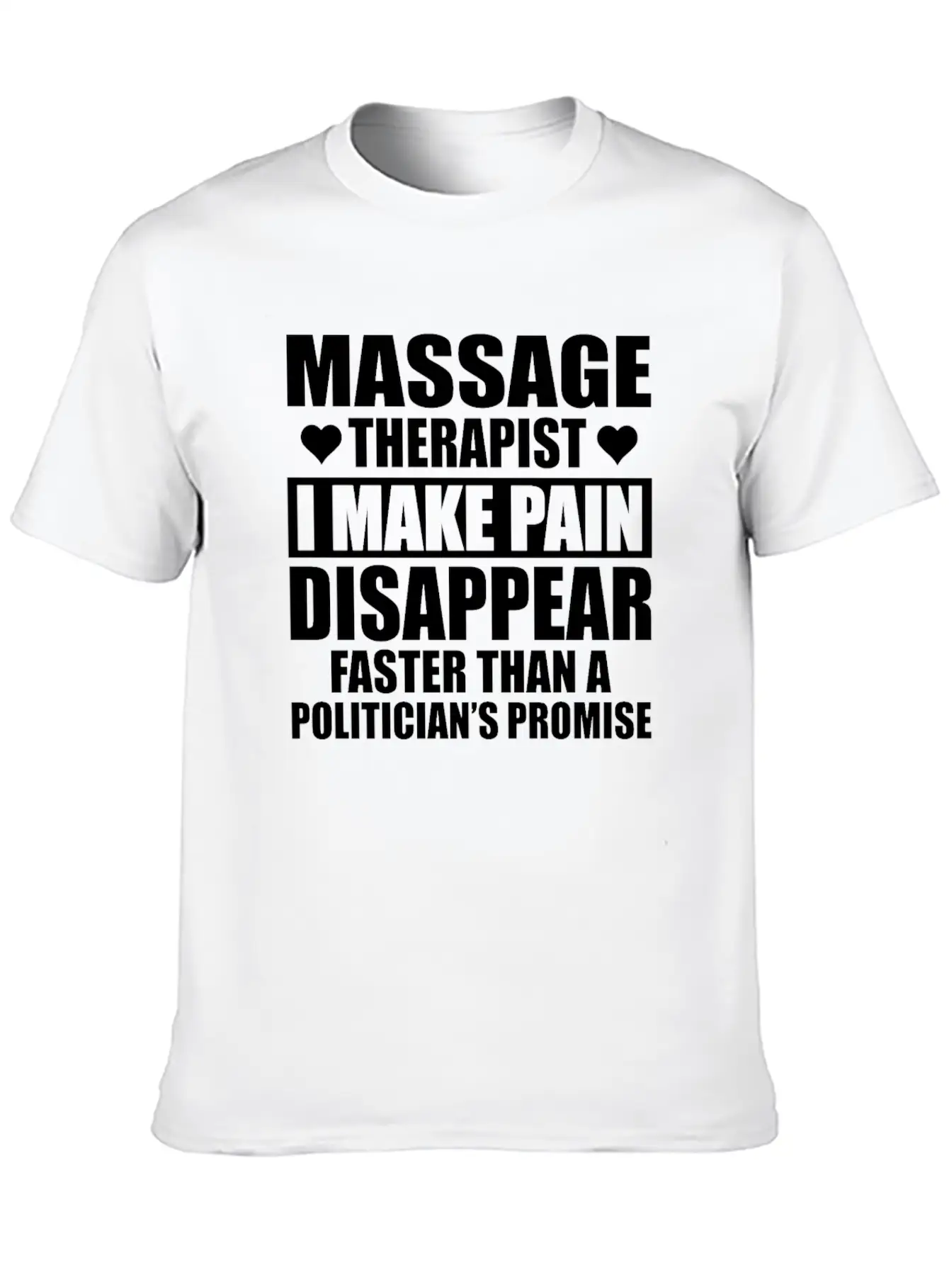 Funny Massage Therapist Design Stylish Everyday T-Shirt – Unisex Basic Cotton Tee
