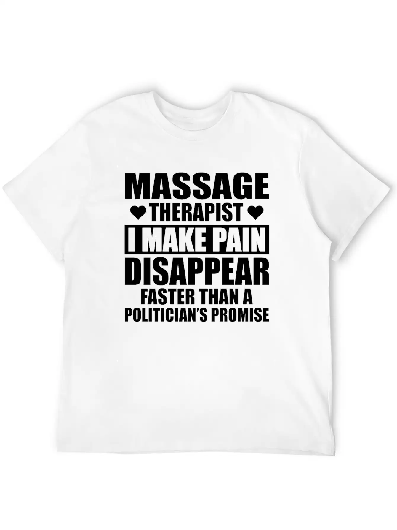 Funny Massage Therapist Design Stylish Everyday T-Shirt – Unisex Basic Cotton Tee