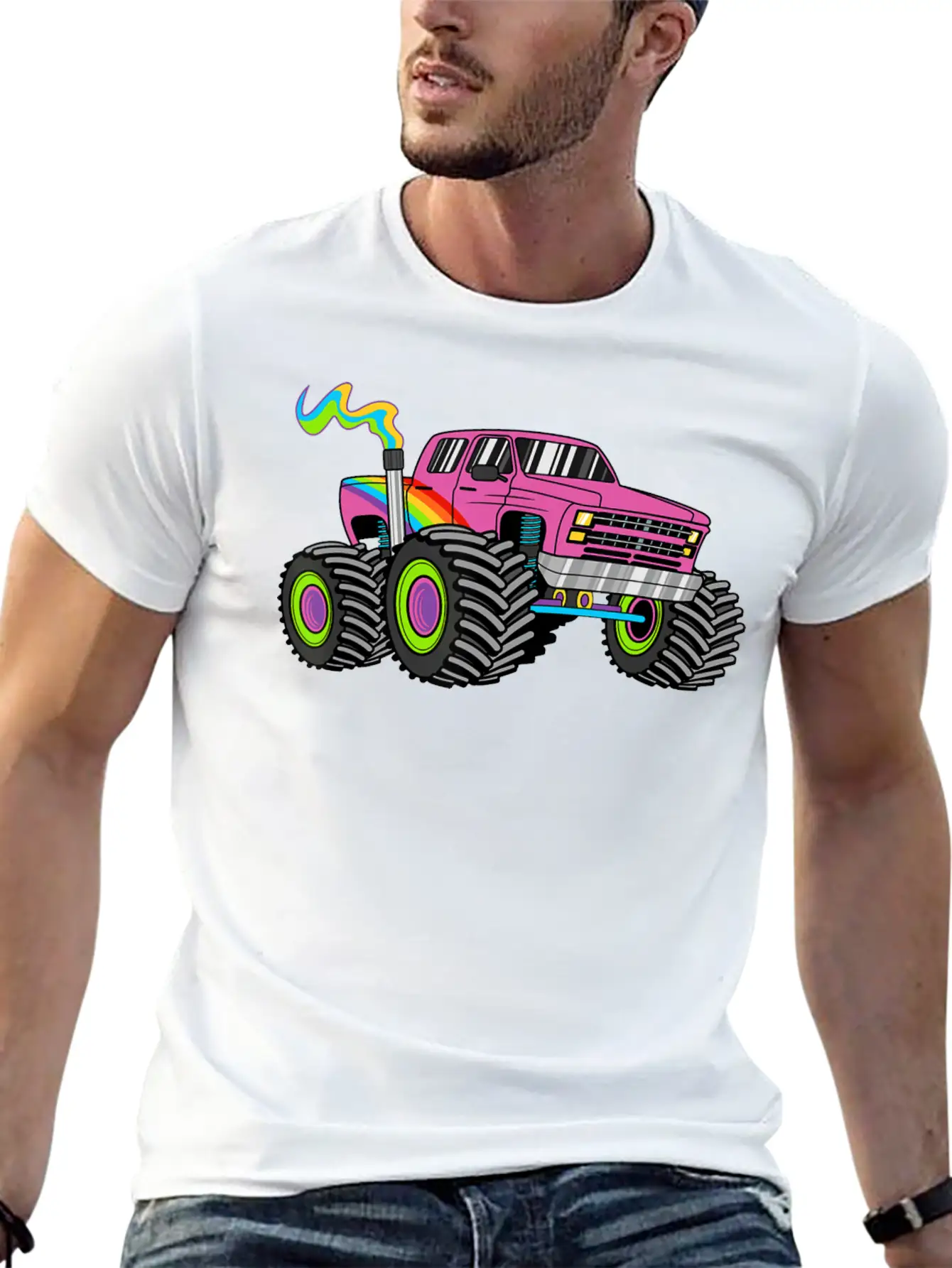Funny Monster Truck Bigfoot Lover Gift For Women Timeless Short Sleeve Tee – Comfy And Minimalist Design