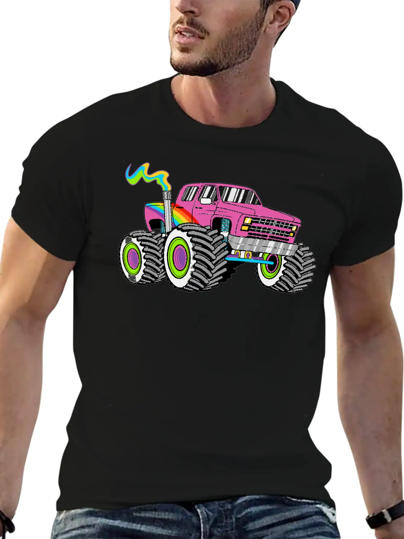 Funny Monster Truck Bigfoot Lover Gift For Women Timeless Short Sleeve Tee – Comfy And Minimalist Design