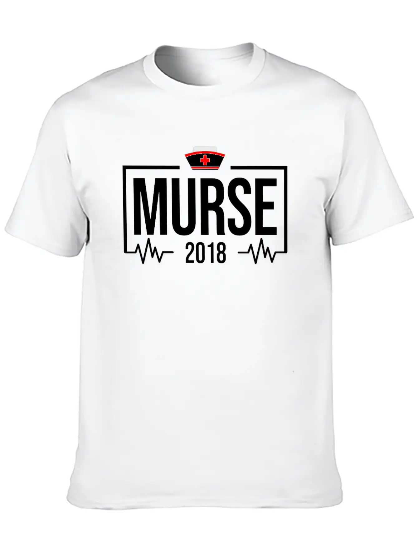 Funny Murse Male Nurse Hospital Medicine Gift Stylish Everyday T-Shirt – Unisex Basic Cotton Tee