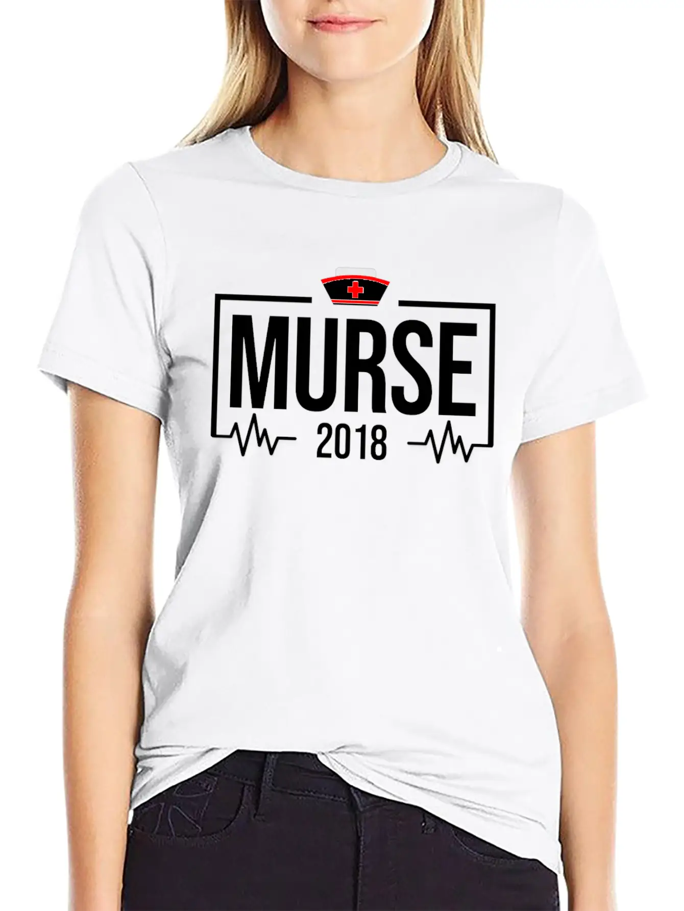 Funny Murse Male Nurse Hospital Medicine Gift Stylish Everyday T-Shirt – Unisex Basic Cotton Tee