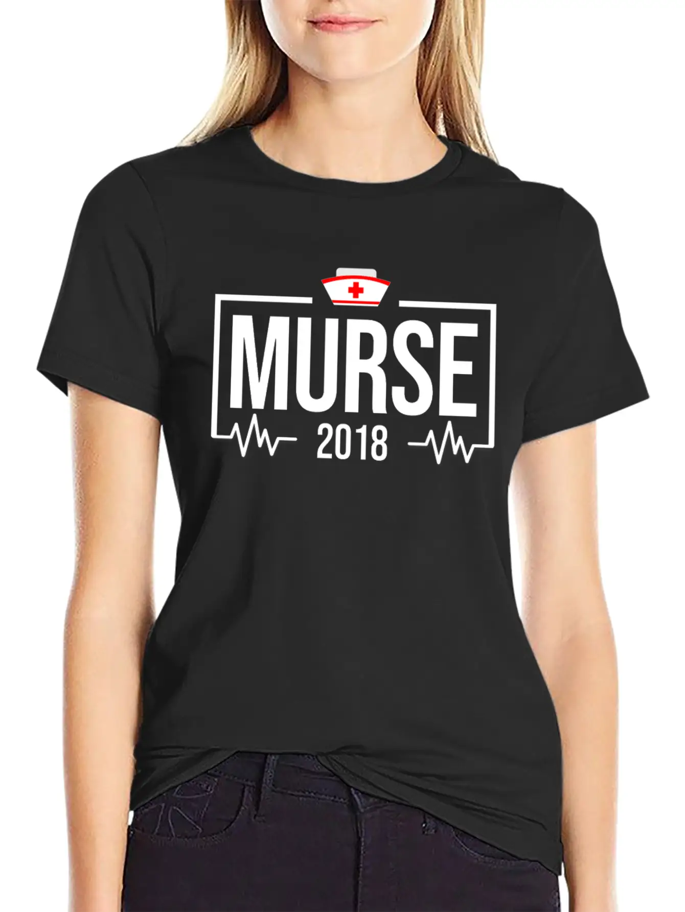 Funny Murse Male Nurse Hospital Medicine Gift Stylish Everyday T-Shirt – Unisex Basic Cotton Tee