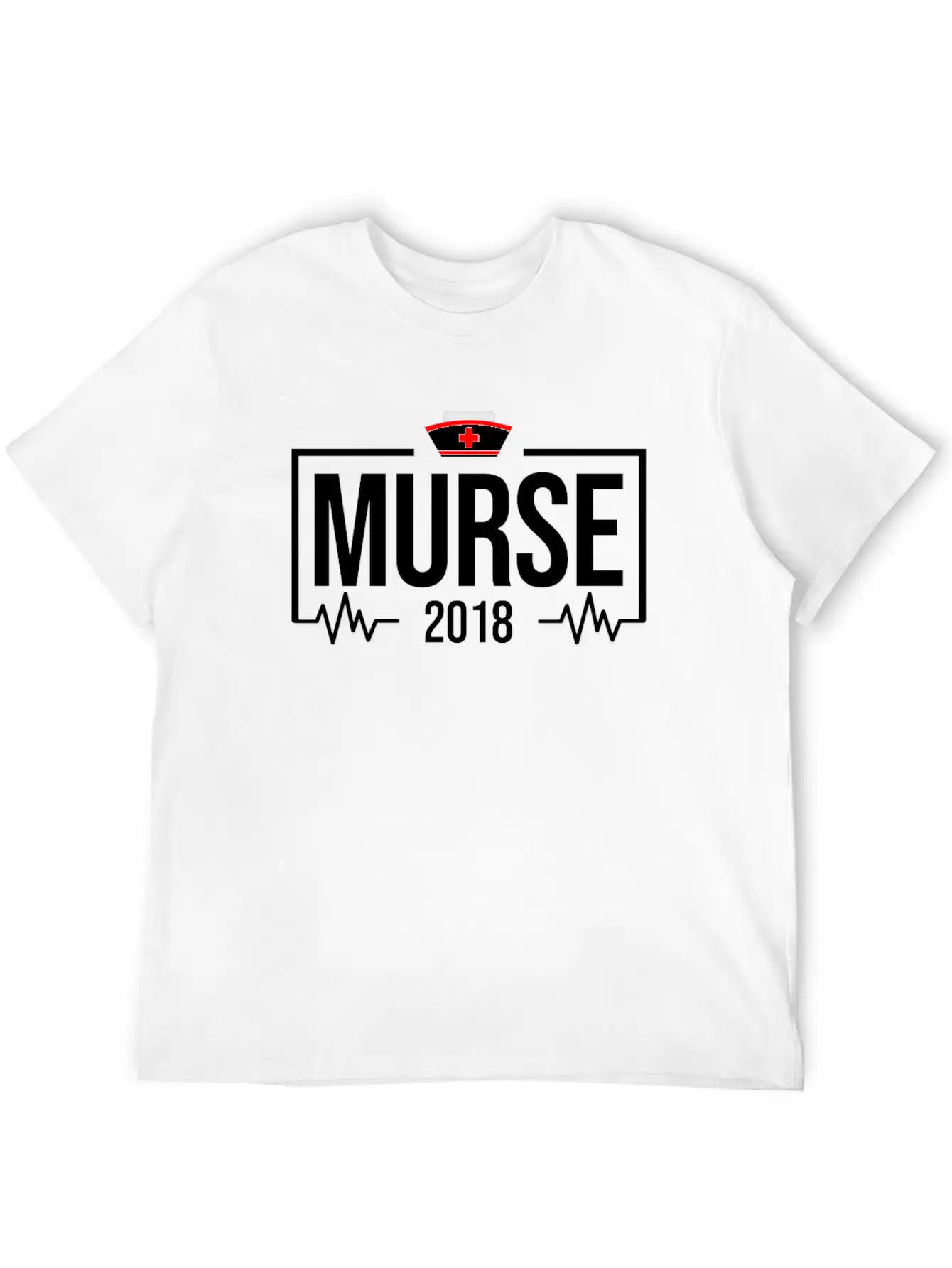 Funny Murse Male Nurse Hospital Medicine Gift Stylish Everyday T-Shirt – Unisex Basic Cotton Tee