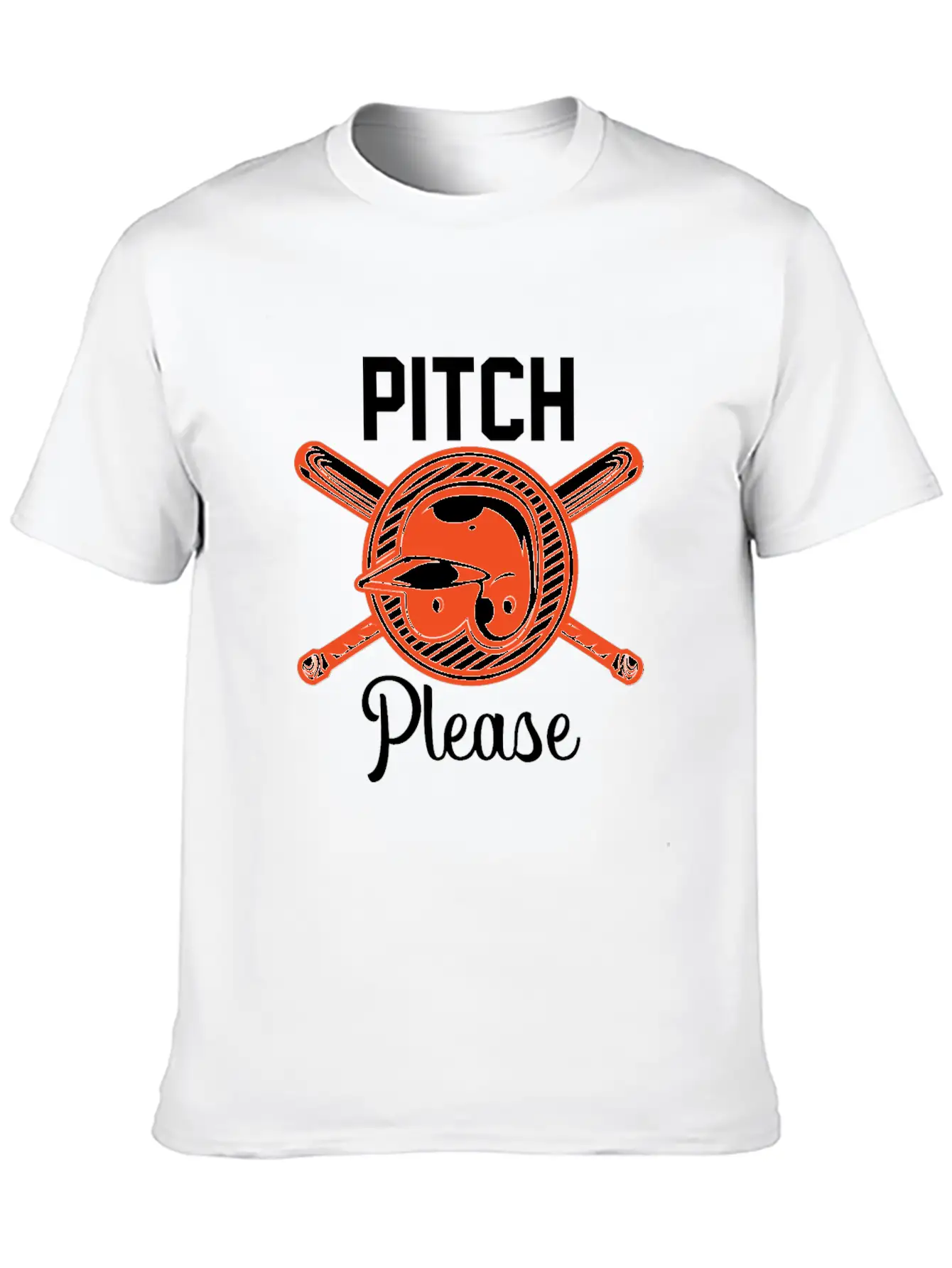 Funny Pitch Please Baseball Pun Baseball Fans Gift Comfortable Minimalist Graphic Tee – Summer Style Essential