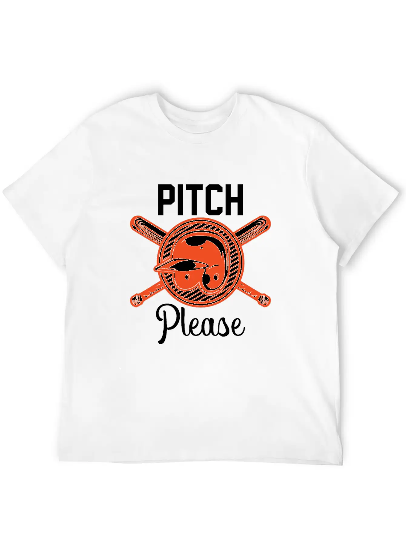 Funny Pitch Please Baseball Pun Baseball Fans Gift Comfortable Minimalist Graphic Tee – Summer Style Essential