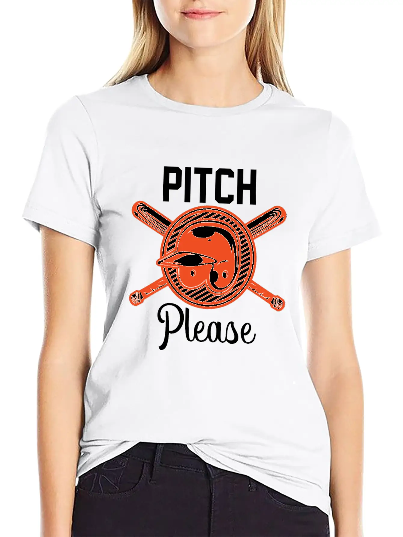 Funny Pitch Please Baseball Pun Baseball Fans Gift Comfortable Minimalist Graphic Tee – Summer Style Essential
