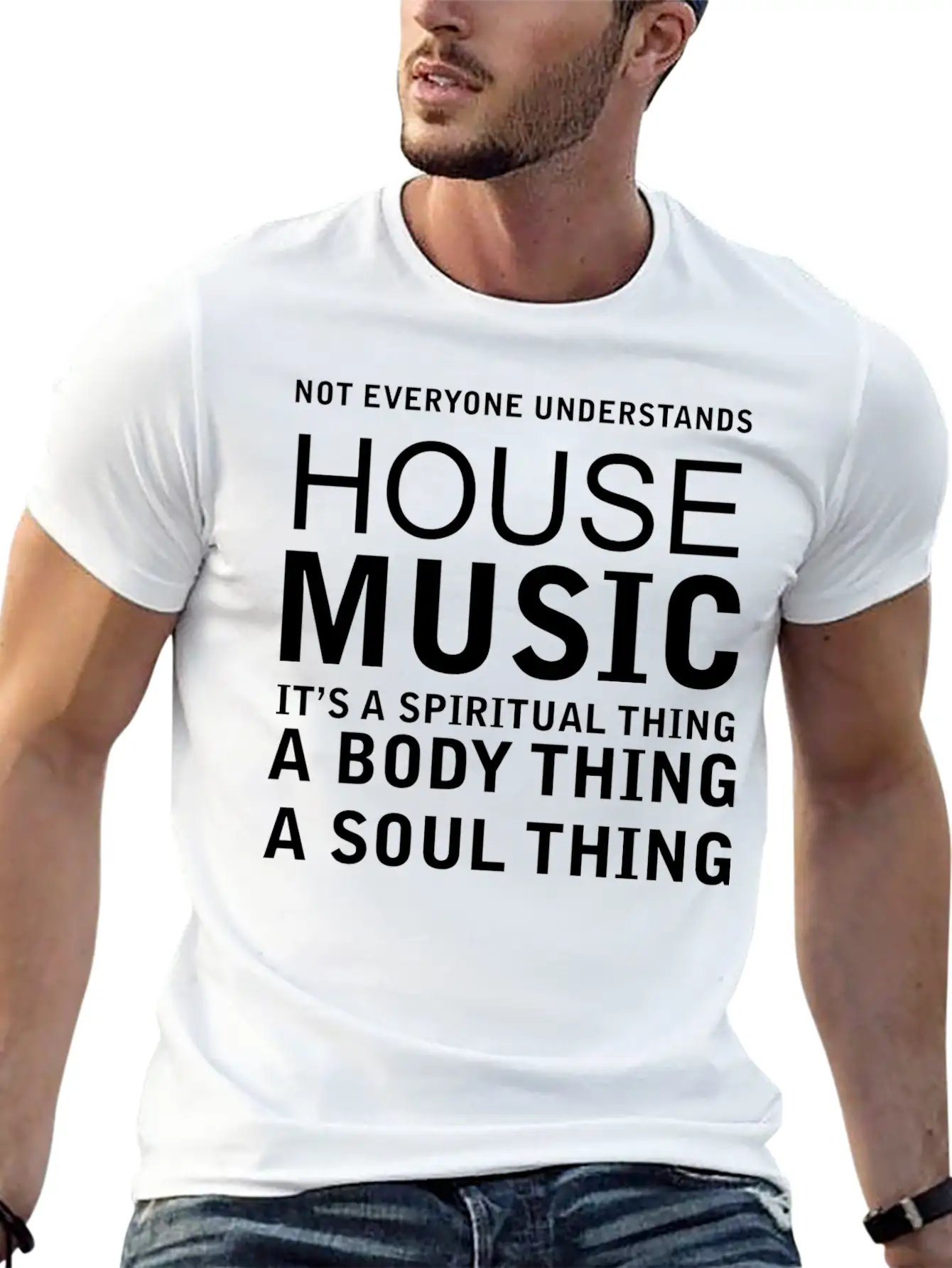 Funny Quotes - Music Basic Graphic T-Shirt – Daily Comfort In Soft Cotton
