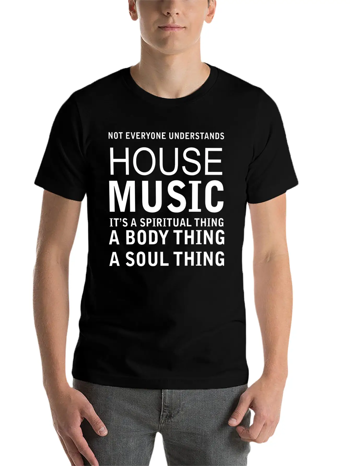 Funny Quotes - Music Basic Graphic T-Shirt – Daily Comfort In Soft Cotton