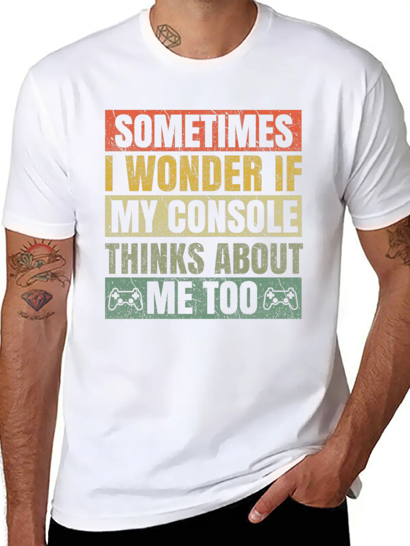 Funny Retro Console Video Game Lover Gaming Timeless Short Sleeve Tee – Comfy And Minimalist Design