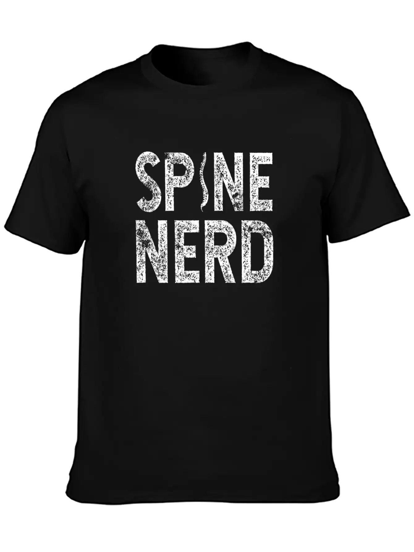 Funny Spine Nerd Chiropractor Student Gift Comfortable Minimalist Graphic Tee – Summer Style Essential