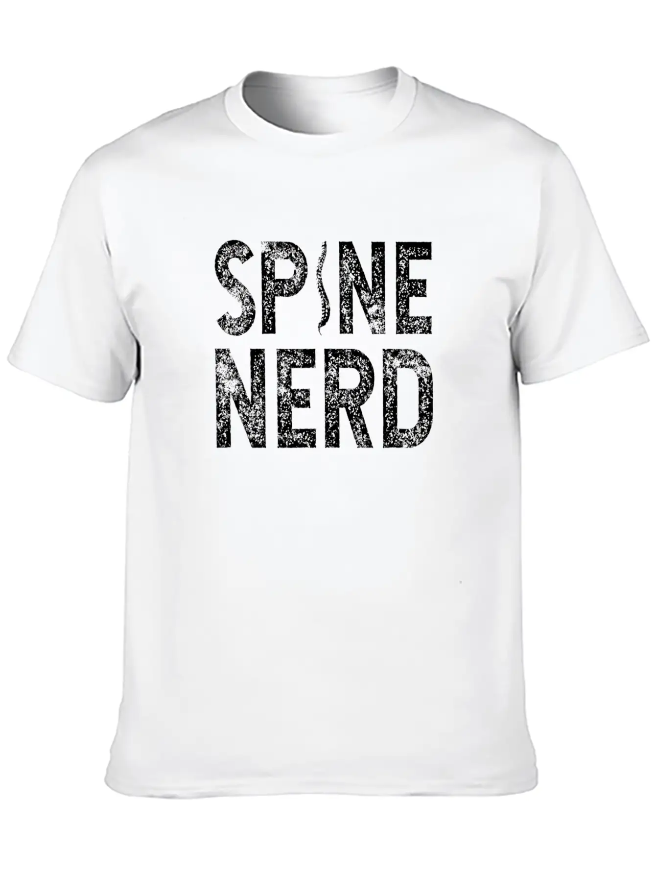 Funny Spine Nerd Chiropractor Student Gift Comfortable Minimalist Graphic Tee – Summer Style Essential