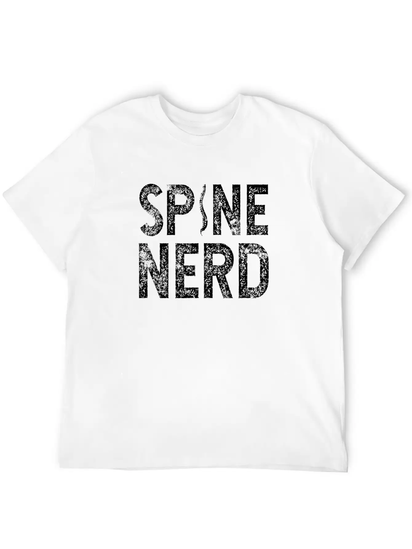 Funny Spine Nerd Chiropractor Student Gift Comfortable Minimalist Graphic Tee – Summer Style Essential