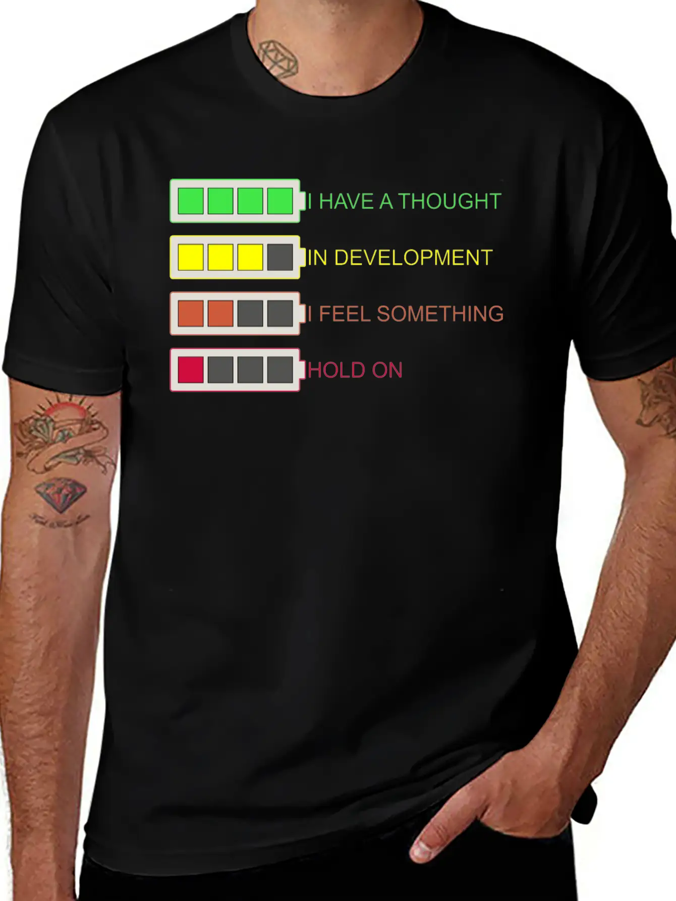 Funny Thinker Graphic Essential Unisex Summer Tee – Soft Cotton Casual Fit