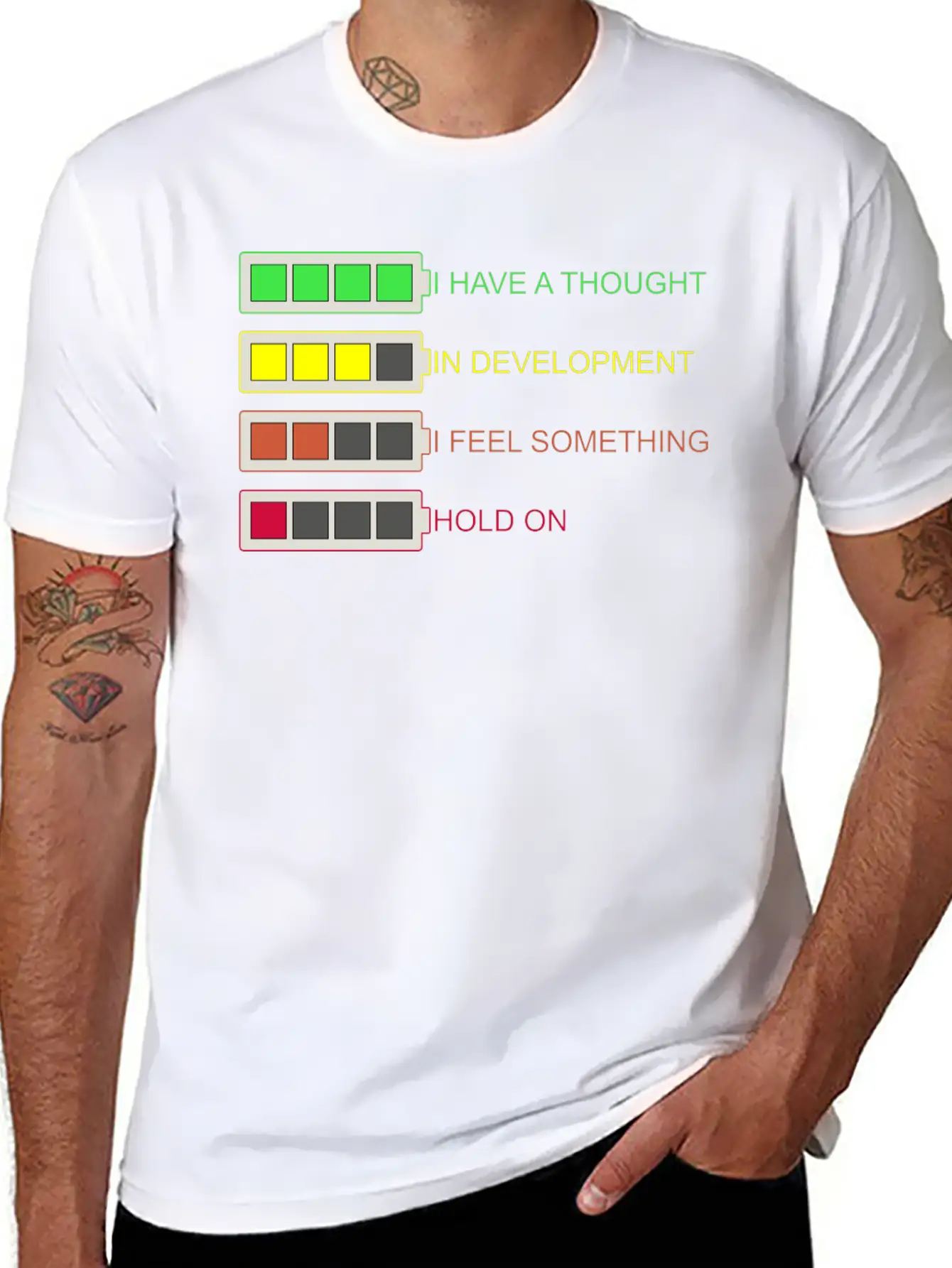 Funny Thinker Graphic Essential Unisex Summer Tee – Soft Cotton Casual Fit
