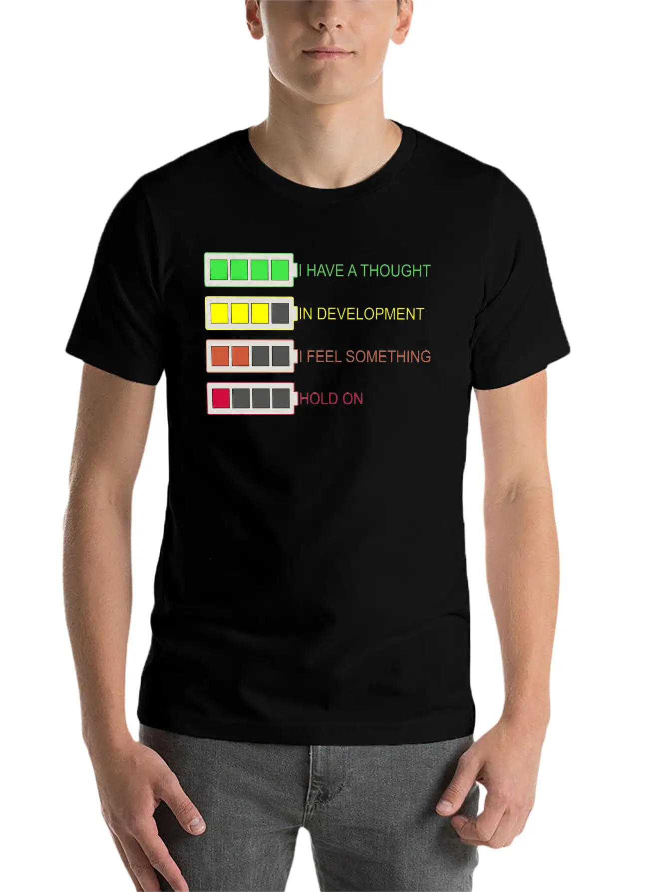 Funny Thinker Graphic Essential Unisex Summer Tee – Soft Cotton Casual Fit