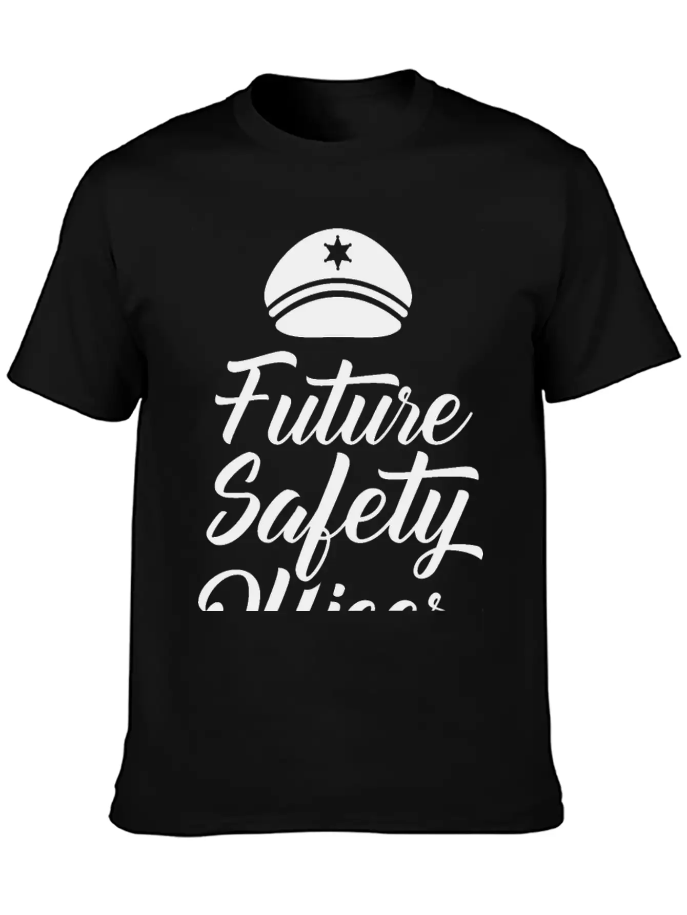 Future Safety Officer Saying Security Cop Guard Unisex Casual T-Shirt – Clean Design For Daily Comfort