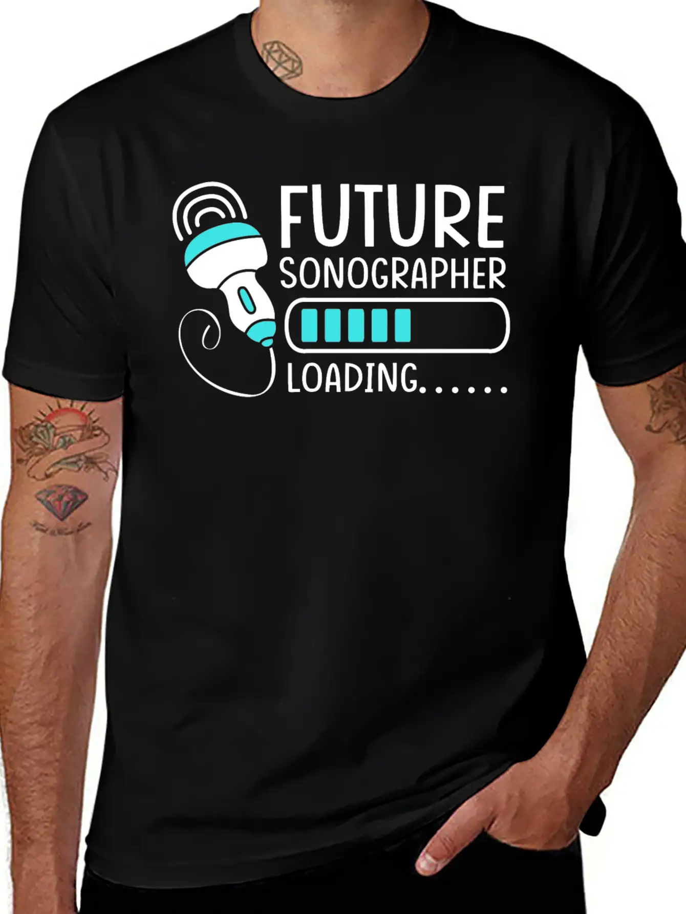 Future Sonographer Echo Tech Cardiac Sonography Timeless Short Sleeve Tee – Comfy And Minimalist Design