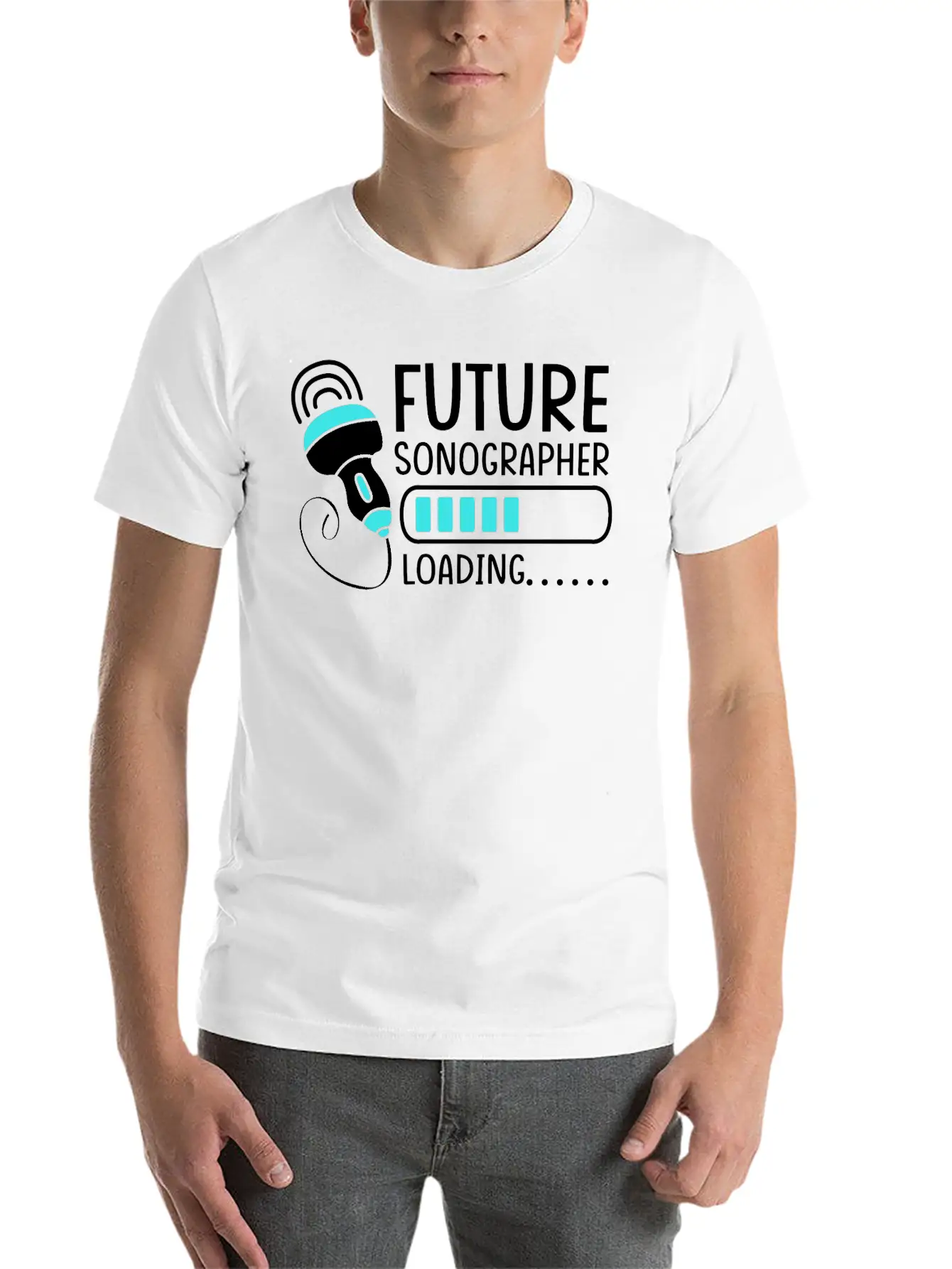Future Sonographer Echo Tech Cardiac Sonography Timeless Short Sleeve Tee – Comfy And Minimalist Design