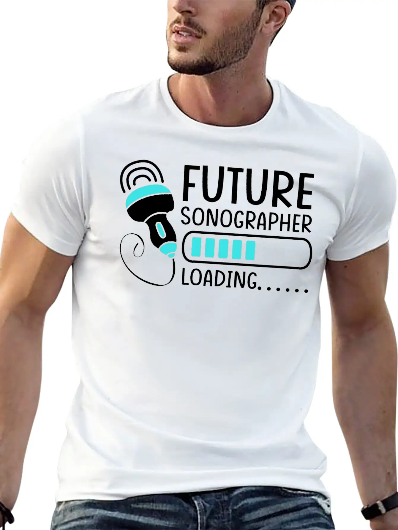 Future Sonographer Echo Tech Cardiac Sonography Timeless Short Sleeve Tee – Comfy And Minimalist Design