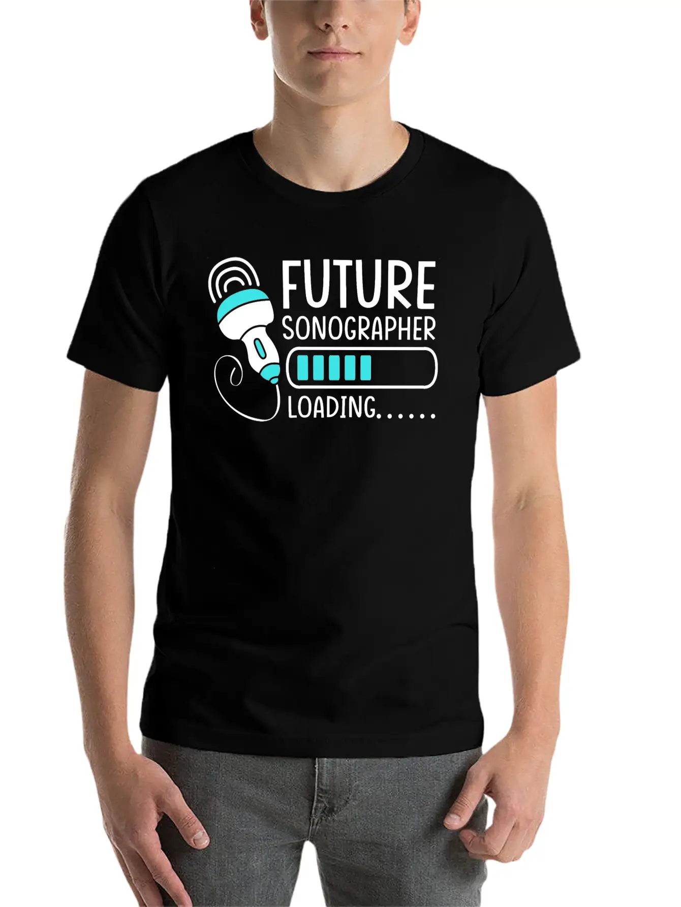 Future Sonographer Echo Tech Cardiac Sonography Timeless Short Sleeve Tee – Comfy And Minimalist Design