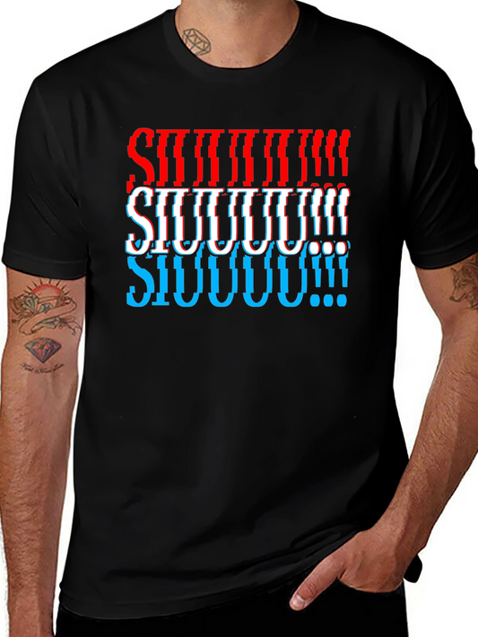 Siuuu Ronaldo Fan T-Shirt - Soccer Celebration Tee