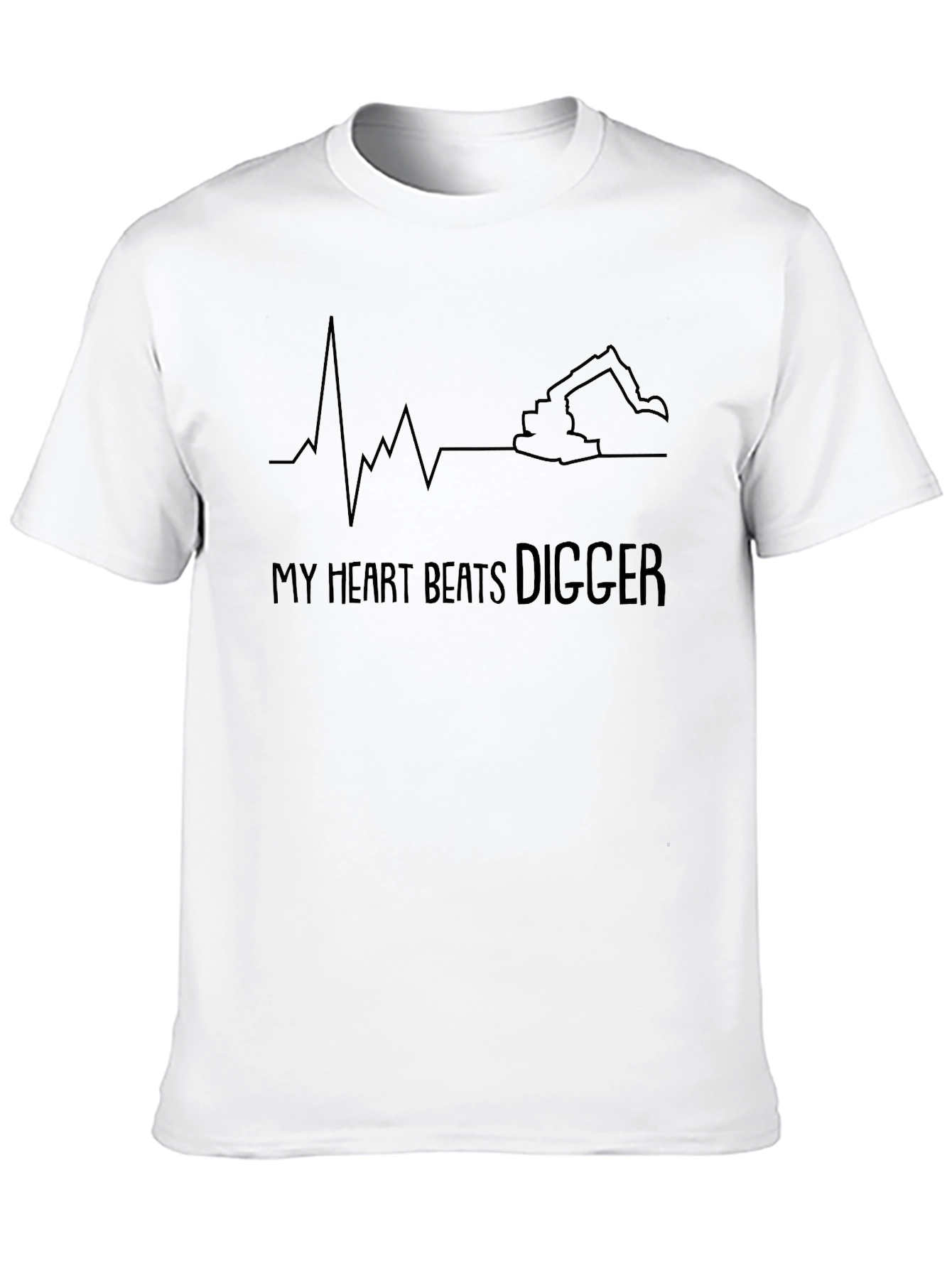 My Heart Beats Digger T-Shirt