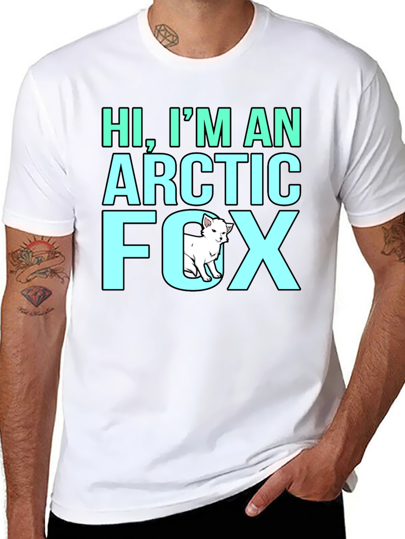 Arctic Fox Graphic Tee - Unisex