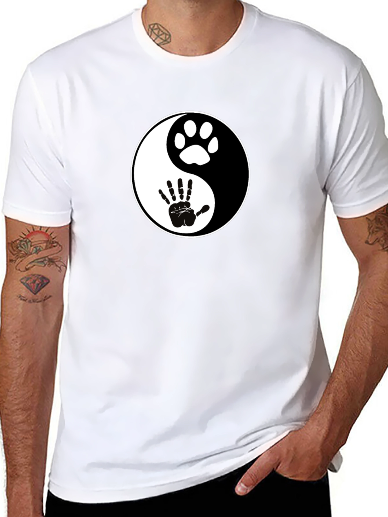 Yin Yang Human & Pet Harmony Tee