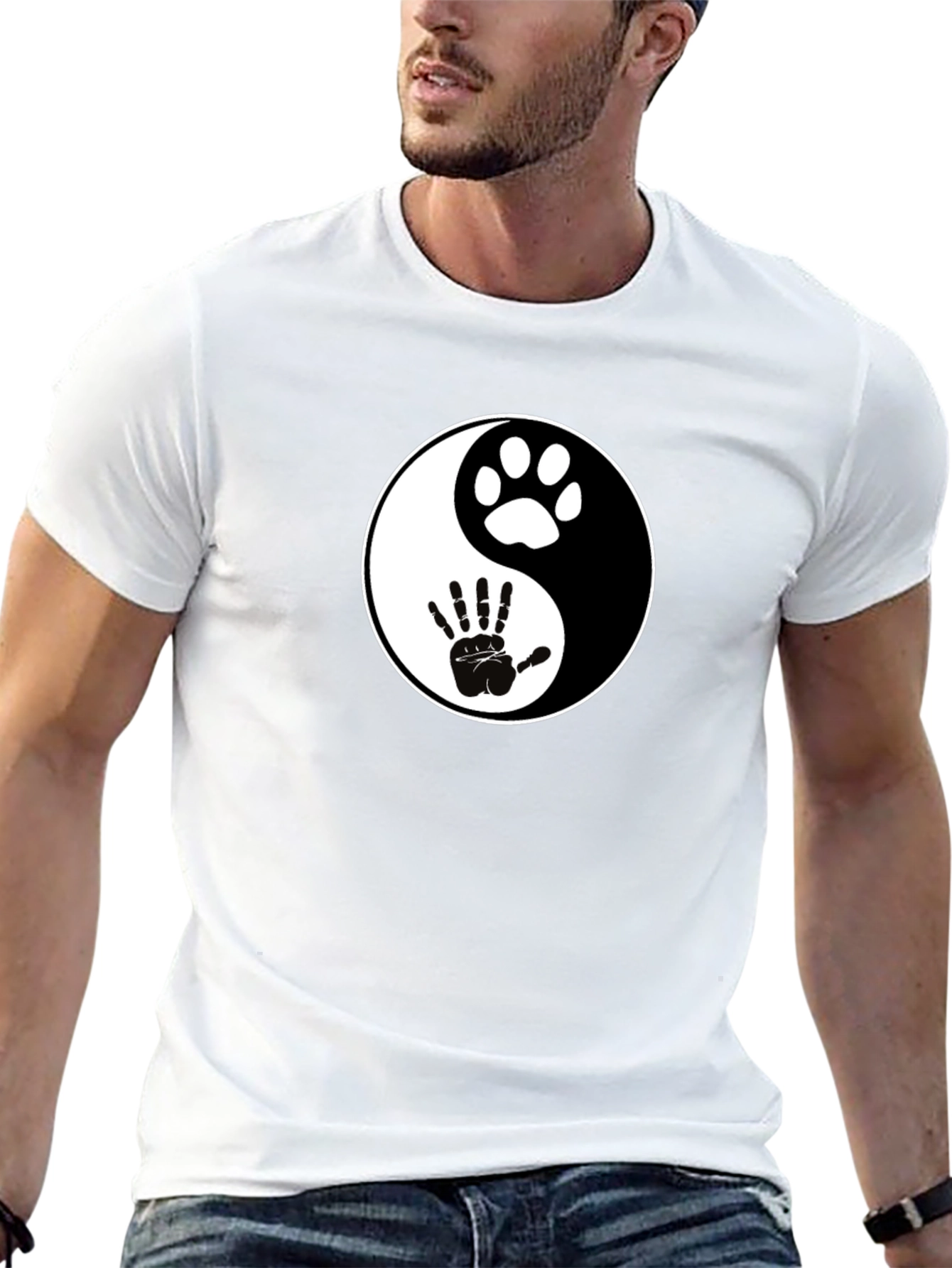 Yin Yang Human & Pet Harmony Tee