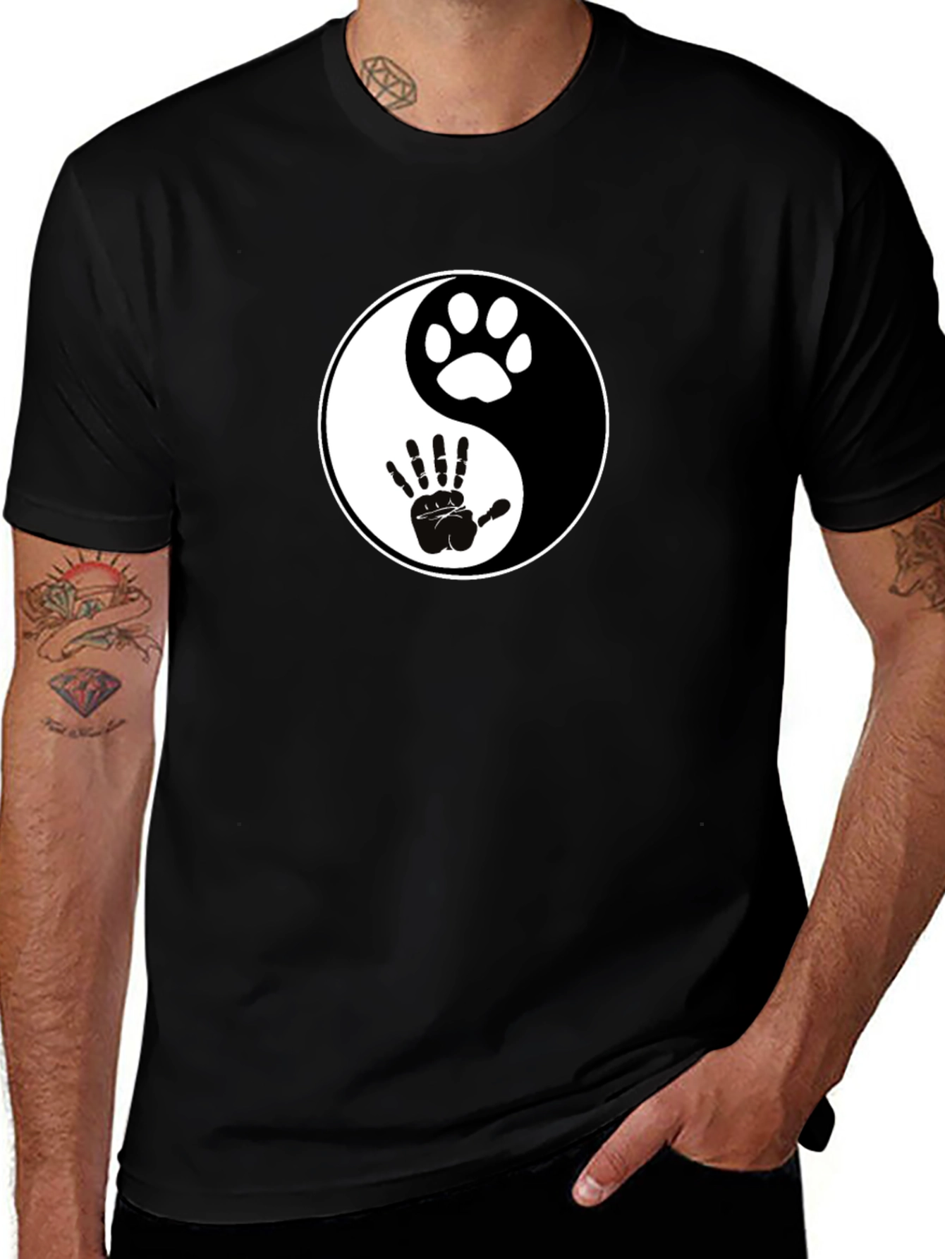 Yin Yang Human & Pet Harmony Tee