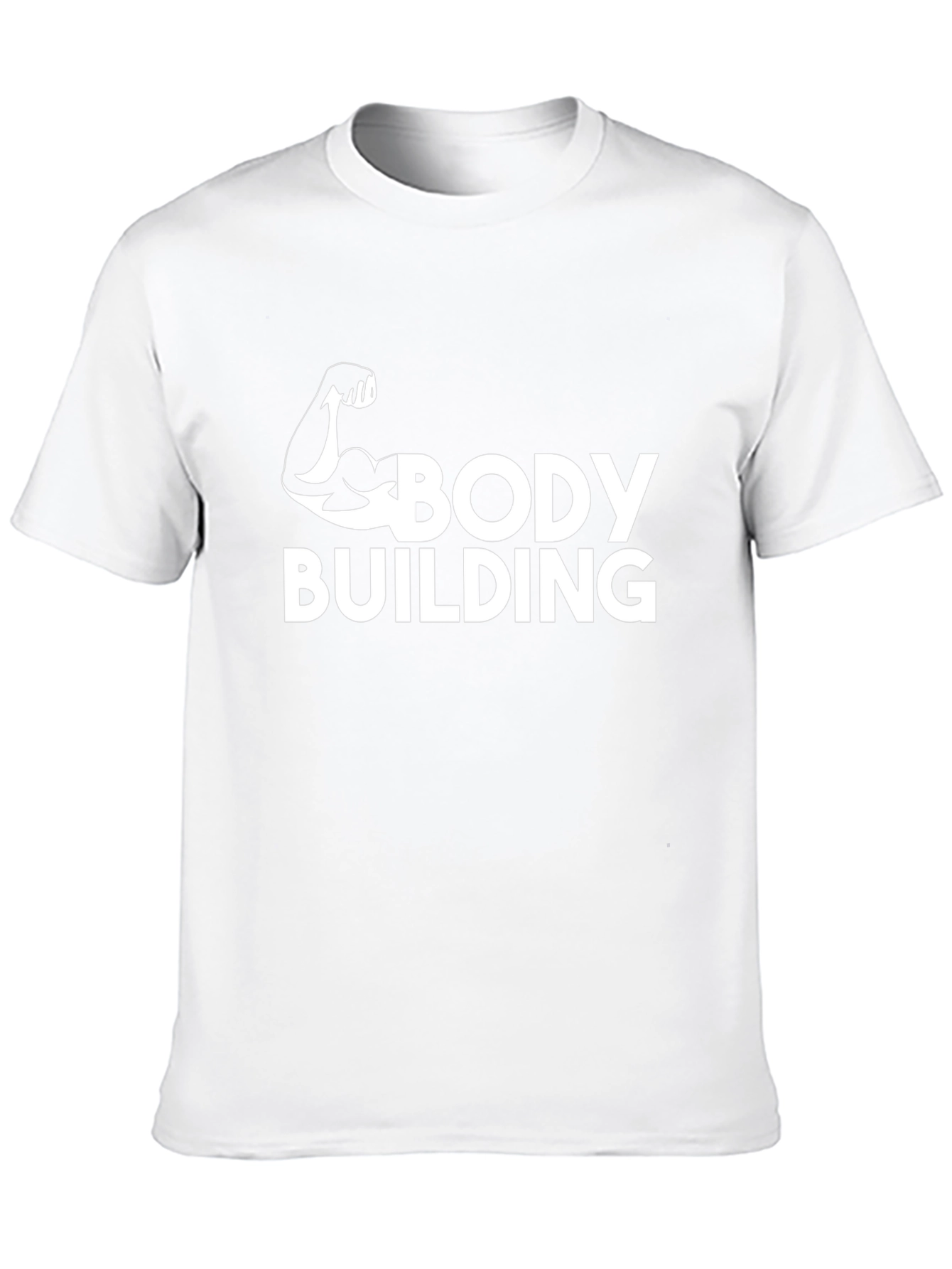 Bodybuilding Graphic Tee - Black Gym Shirt