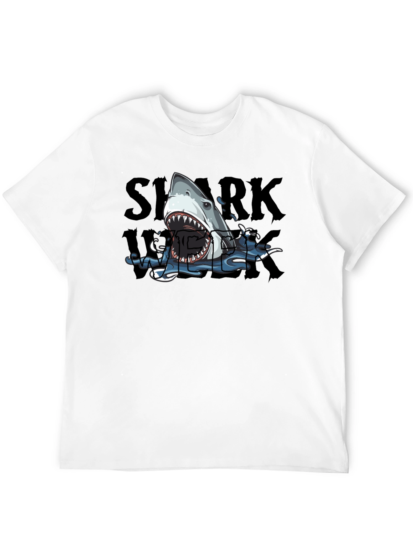 Shark Week Graphic Print Tee